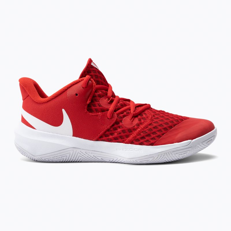 Nike Zoom Hyperspeed Court Volleyballschuhe rot/weiß 2