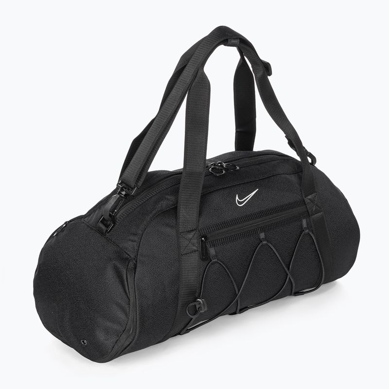Nike One Club 24 l Trainingstasche schwarz/schwarz/weiß 2