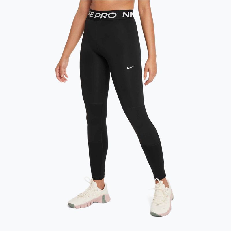 Kinderleggings Nike Pro Dri-FIT black/white