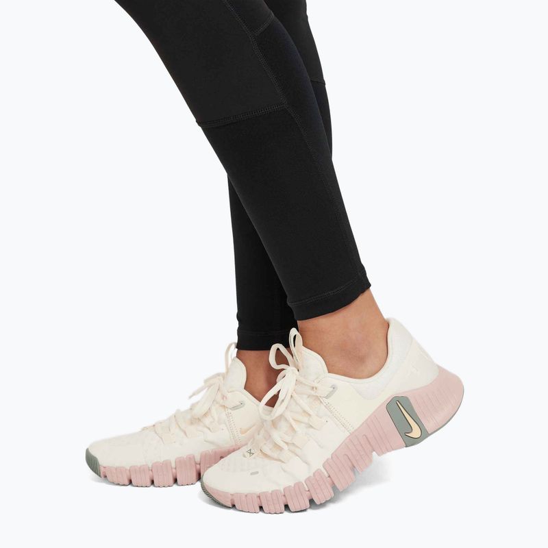 Kinderleggings Nike Pro Dri-FIT black/white 6