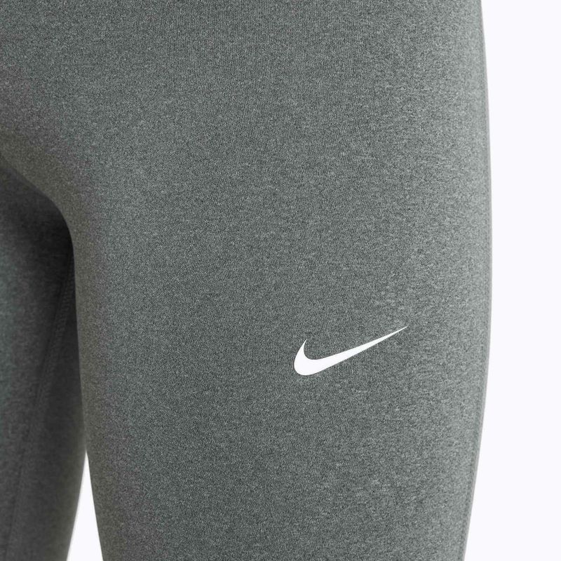 Kinder-Leggings Nike Pro Dri-FIT carbon heather/white 5