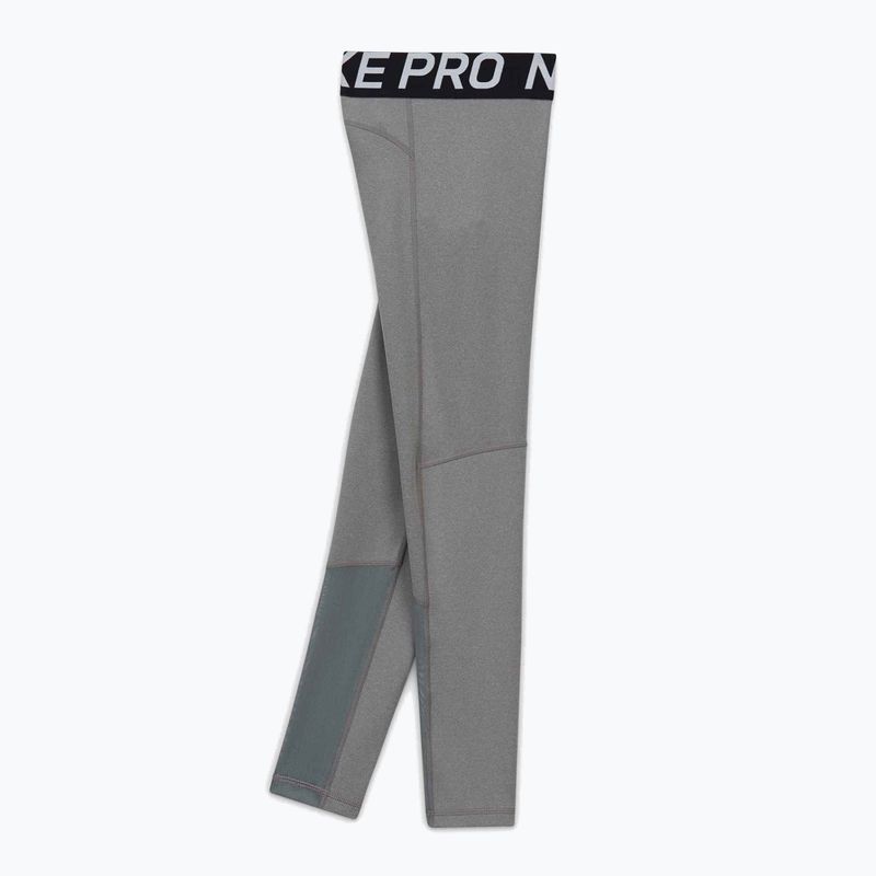 Kinder-Leggings Nike Pro Dri-FIT carbon heather/white 8