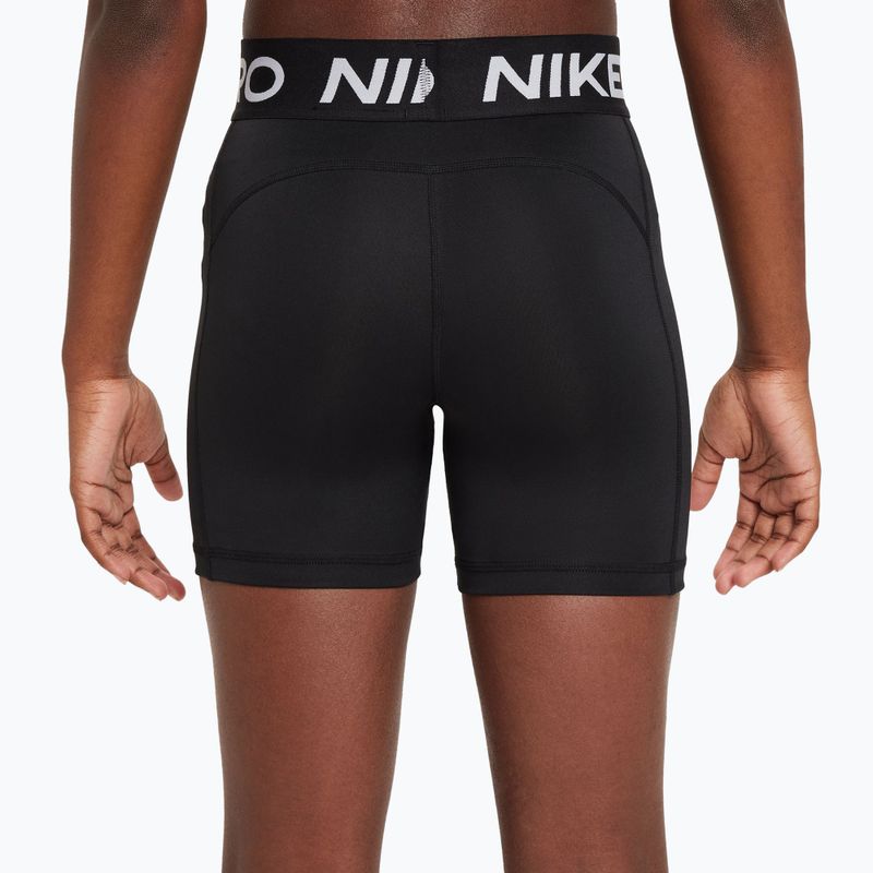 Kinder-Shorts Nike Pro black/white 3