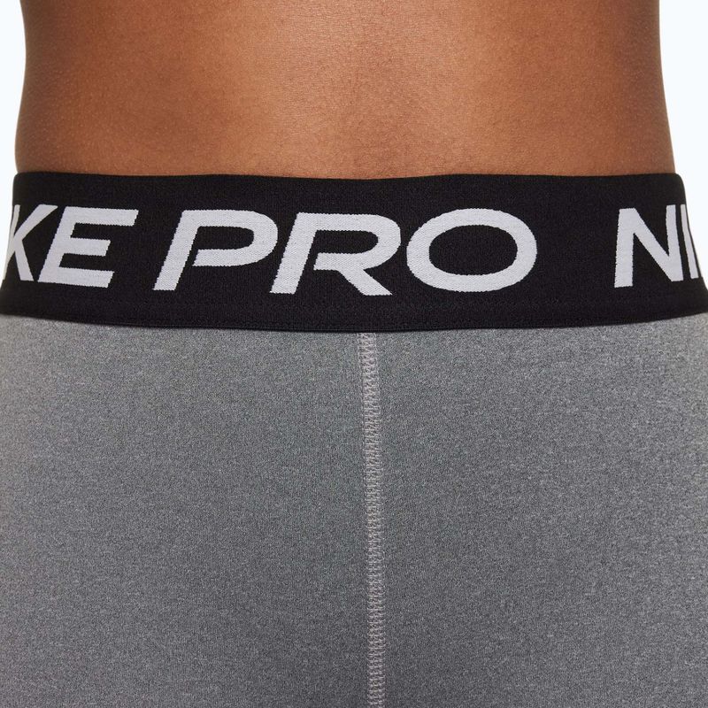 Kinder-Shorts Nike Pro carbon heather/white 6