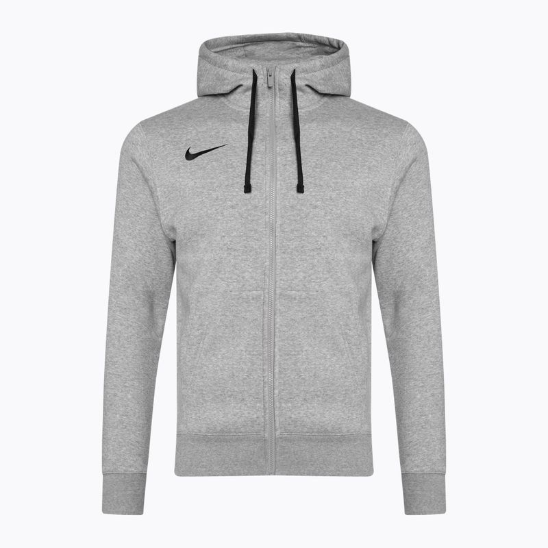 Herren Nike Park 20 Full Zip Hoodie dunkelgrau heather/schwarz/schwarz