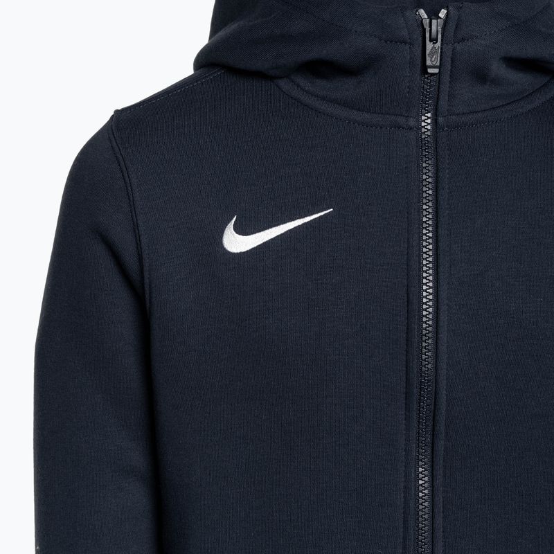 Kinder Nike Park 20 Full Zip Hoodie obsidian/weiß 3