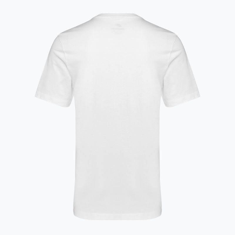 Herren Nike Sportswear Swoosh weiß/schwarzes T-shirt 2