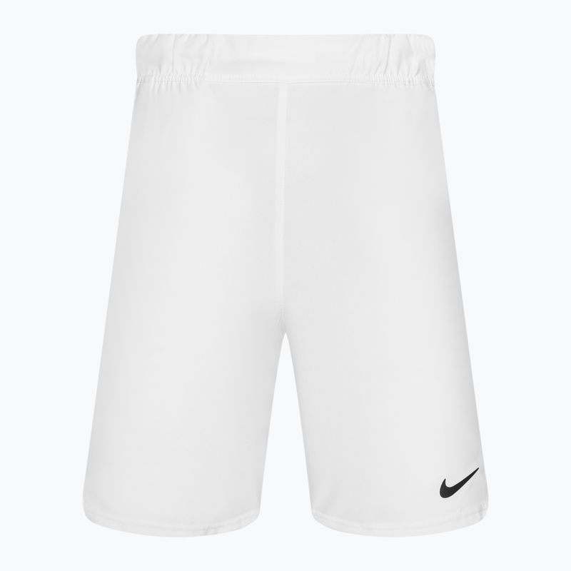 Herren Nike Court Dri-Fit Victory 9" Tennisshorts weiß/schwarz