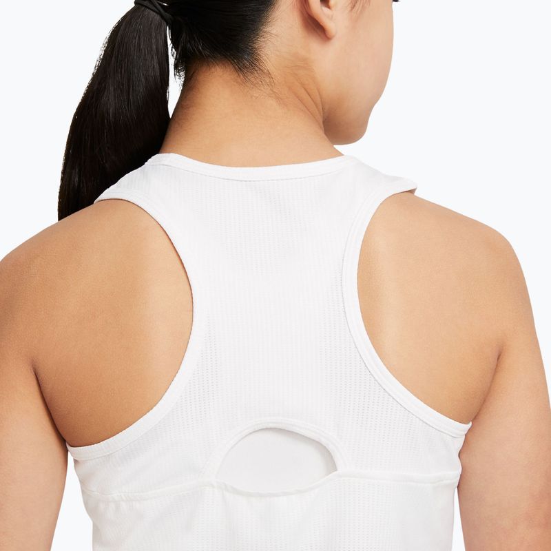 Kinder-Tennisshirt Nike Victory white/white/black 5