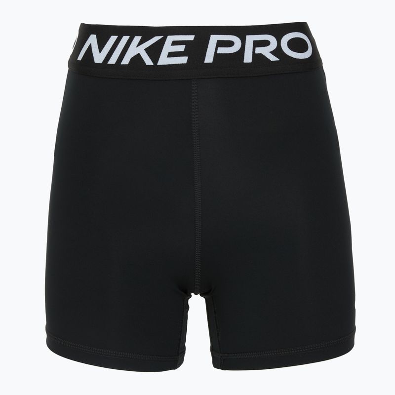 Damen Trainingsshorts Nike Pro 365 5" schwarz/weiß 7