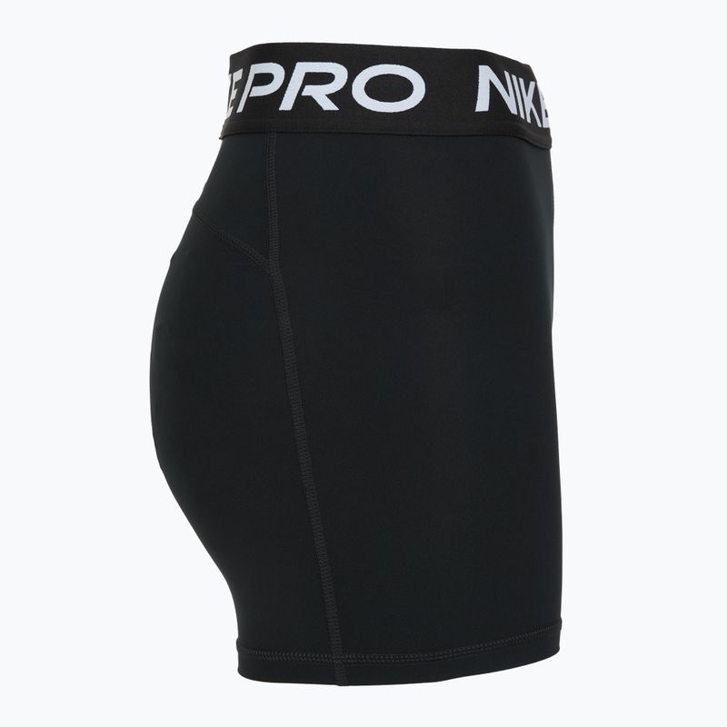Damen Trainingsshorts Nike Pro 365 5" schwarz/weiß 9