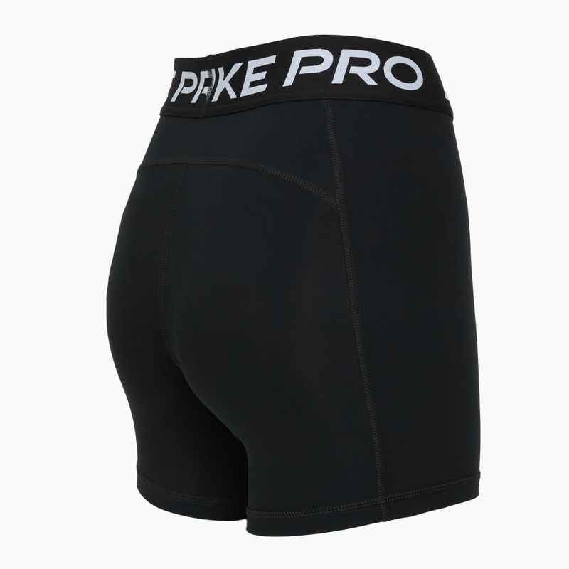 Damen Trainingsshorts Nike Pro 365 5" schwarz/weiß 10