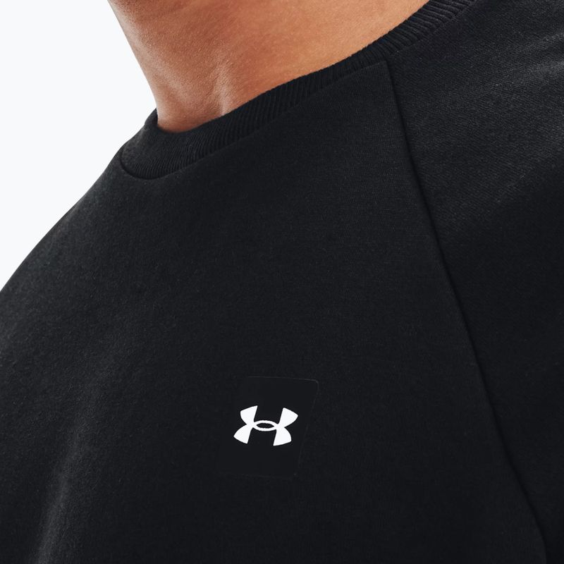 Under Armour Herren Trainingspullover Rival Fleece Crew schwarz 1357096 3