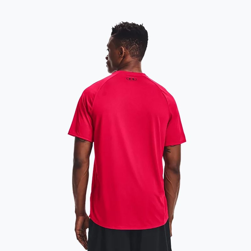 Unter Armour Männer Training T-Shirt UA Tech 2.0 SS Tee Neuheit rot 1345317 3