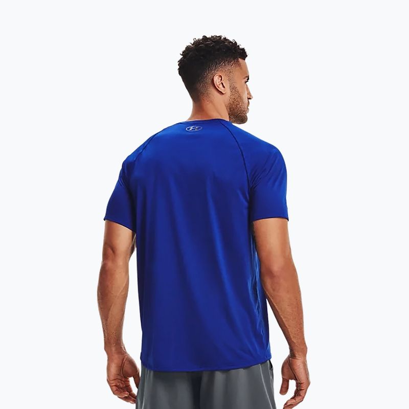 Under Armour Herren Training T-Shirt UA Tech 2.0 SS Tee Neuheit blau 1345317 3