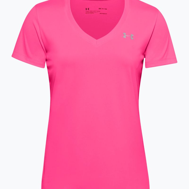 Trainingsshirt Damen Under Armour Tech SSV - Solid 653 rosa-silber 1255839