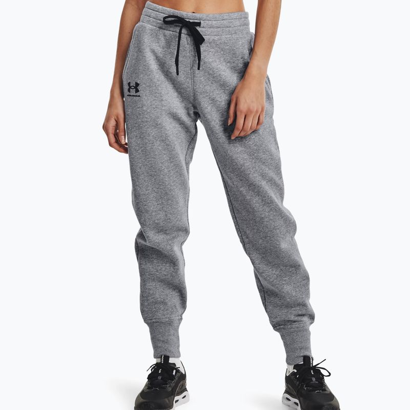 Under Armour Herren Rival Fleece Jogger 035 grau 1356416-035 Jogginghosen 6