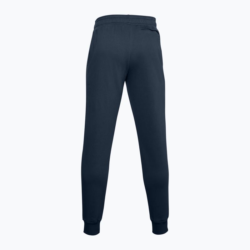 Herren Under Armour Rival Fleece Jogger navy blau 6