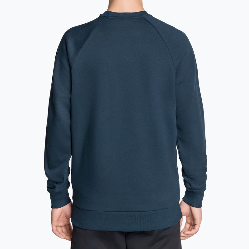 Herren Under Armour Rival Fleece Crew Sweatshirt navy blau 4