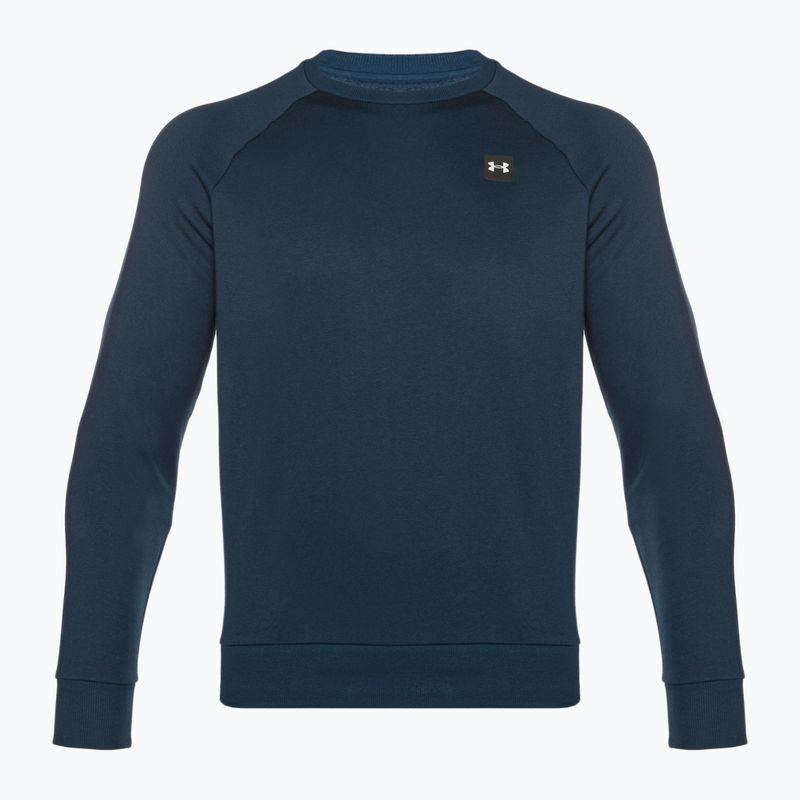 Herren Under Armour Rival Fleece Crew Sweatshirt navy blau 9