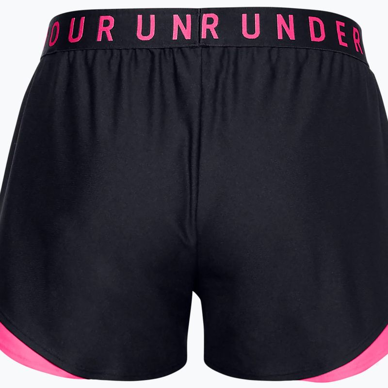 Under Armour Play Up 3.0 Damen Trainingsshorts schwarz/rosa 1344552 4