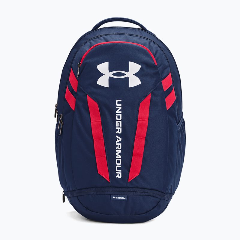 Under Armour Hustle 5.0 29 l academy/rot/weiß urbaner Rucksack