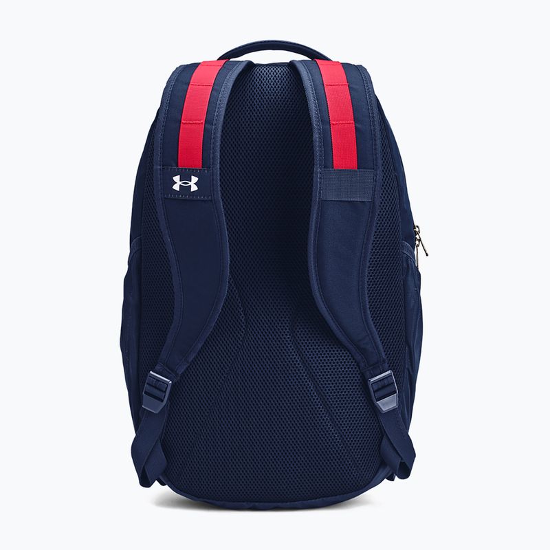 Under Armour Hustle 5.0 29 l academy/rot/weiß urbaner Rucksack 2