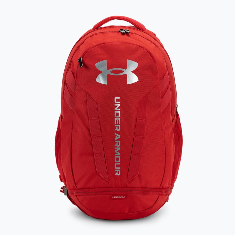 Unter Armour Ua Hustle 5.0 städtischen Rucksack rot 1361176-600