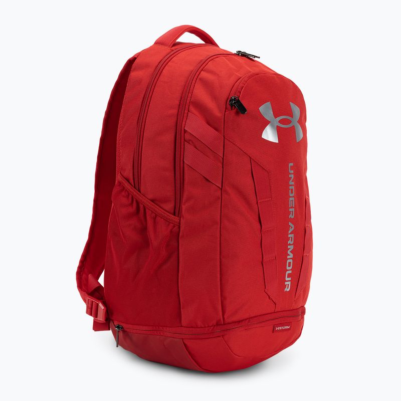Unter Armour Ua Hustle 5.0 städtischen Rucksack rot 1361176-600 3