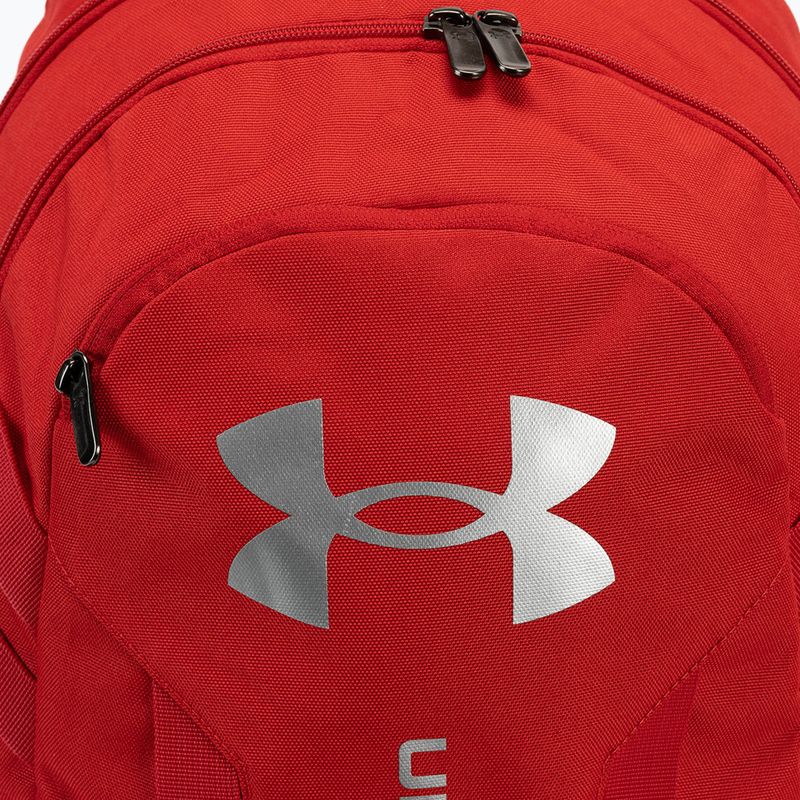 Unter Armour Ua Hustle 5.0 städtischen Rucksack rot 1361176-600 4