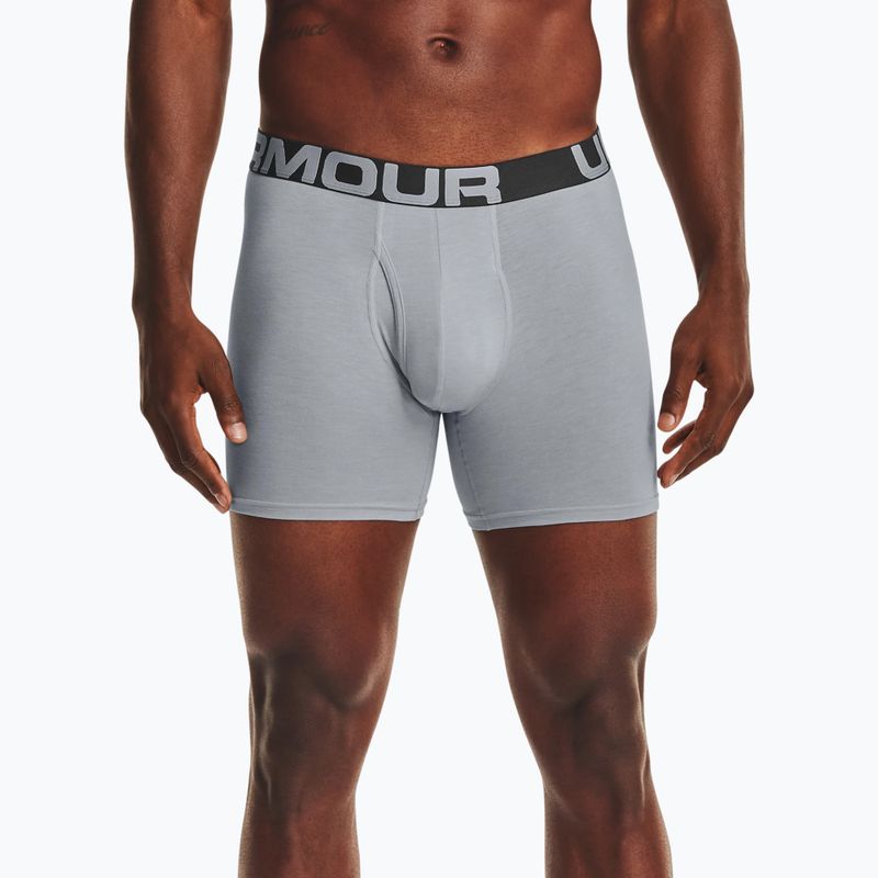 Unter Armour Herren Charged Baumwolle 6 in 3 Pack Boxershorts UAR-1363617011 8