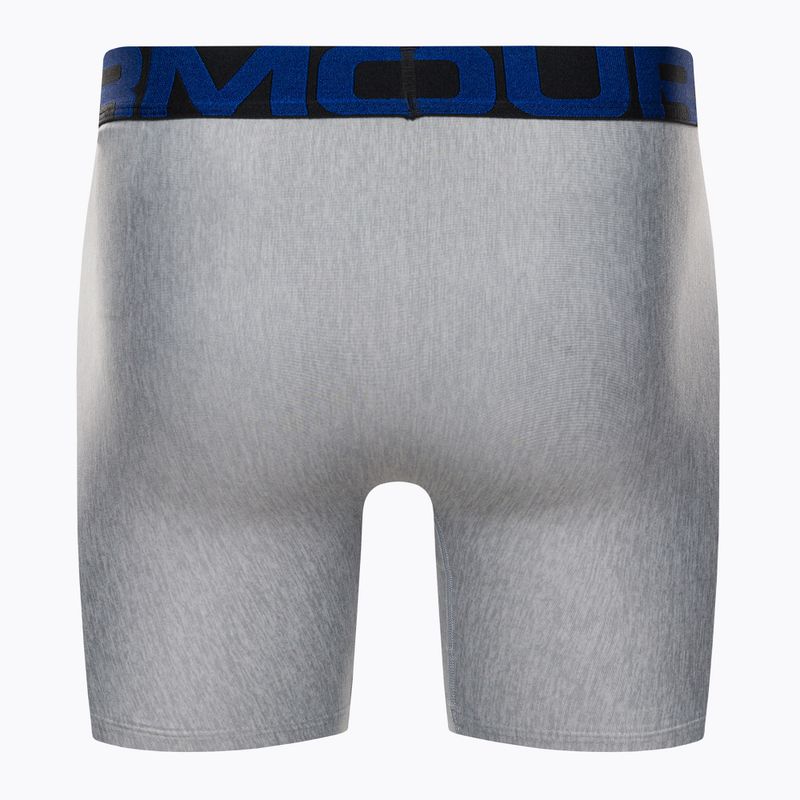 Unter Armour Herren Boxershorts Ua Tech 6In 2er-Pack grau 1363619-408 3