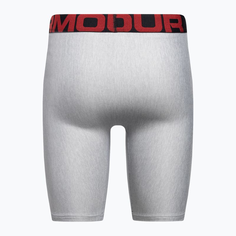 Unter Armour Herren Boxershorts Ua Tech 9In 2er-Pack grau 1363622-011 3