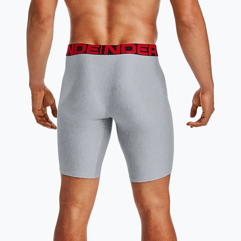 Unter Armour Herren Boxershorts Ua Tech 9In 2er-Pack grau 1363622-011 12