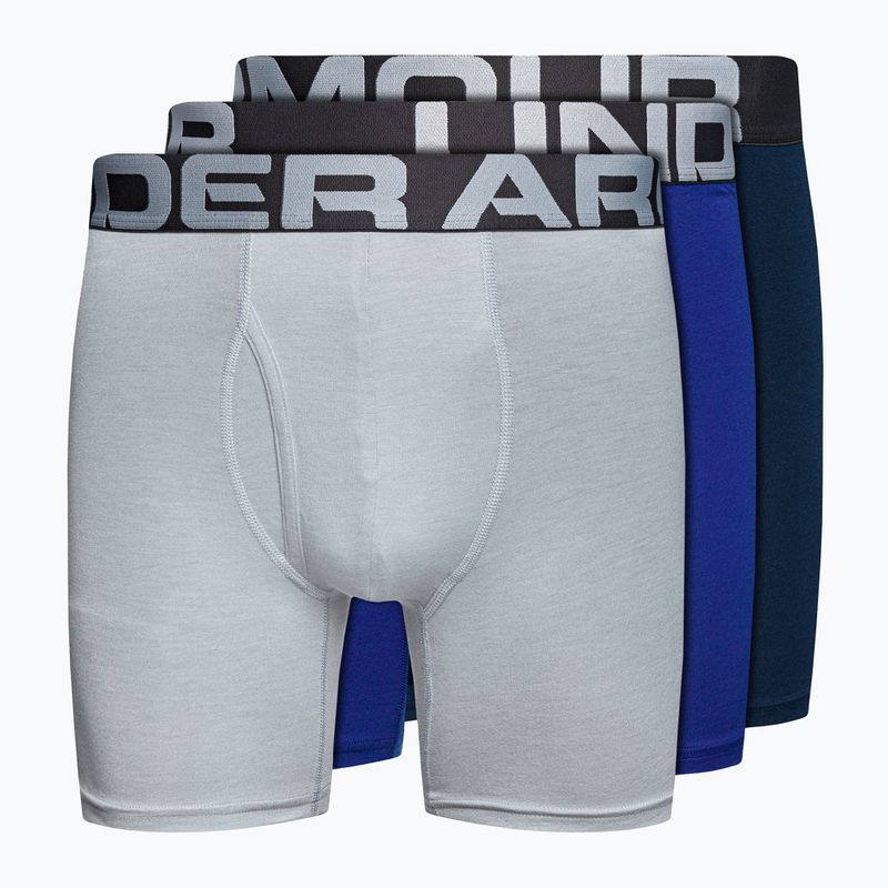 Under Armour Charged Cotton 6 Herren Boxershorts 3 Stück blau 1363617