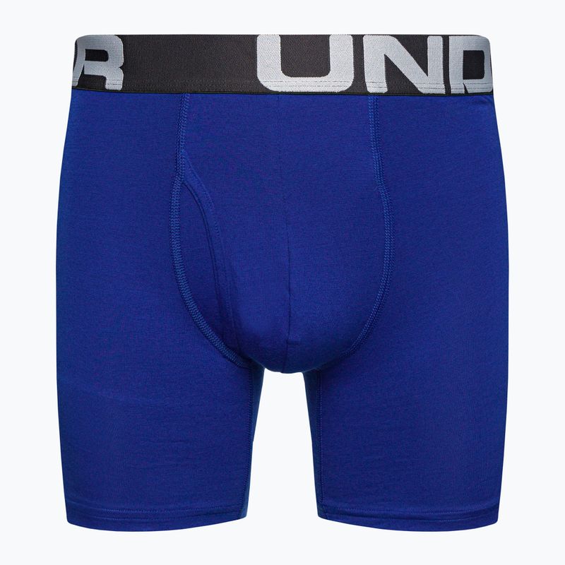 Under Armour Charged Cotton 6 Herren Boxershorts 3 Stück blau 1363617 5