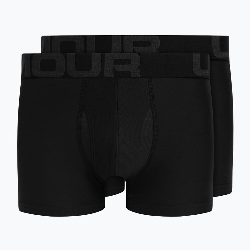 Unter Armour Herren Boxershorts Ua Tech 3In 2-Pak schwarz 1363618-001