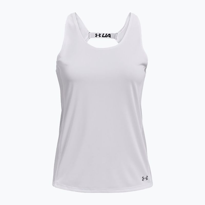 Under Armour Fly By weißes Damen Lauftank-Top 1361394-100