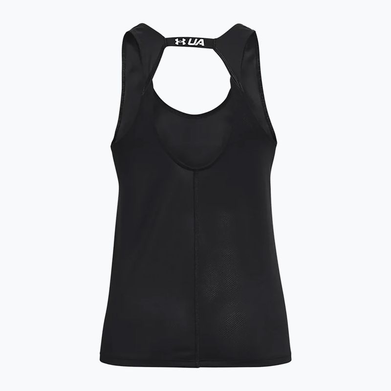 Under Armour Fly By schwarzes Damen Lauftank-Top 1361394-001 4
