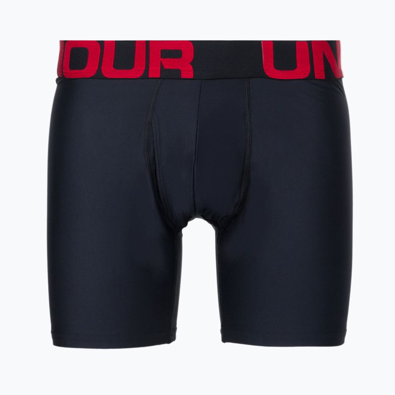 Unter Armour Herren Boxershorts Ua Tech 6In 2er-Pack rot 1363619-600 2