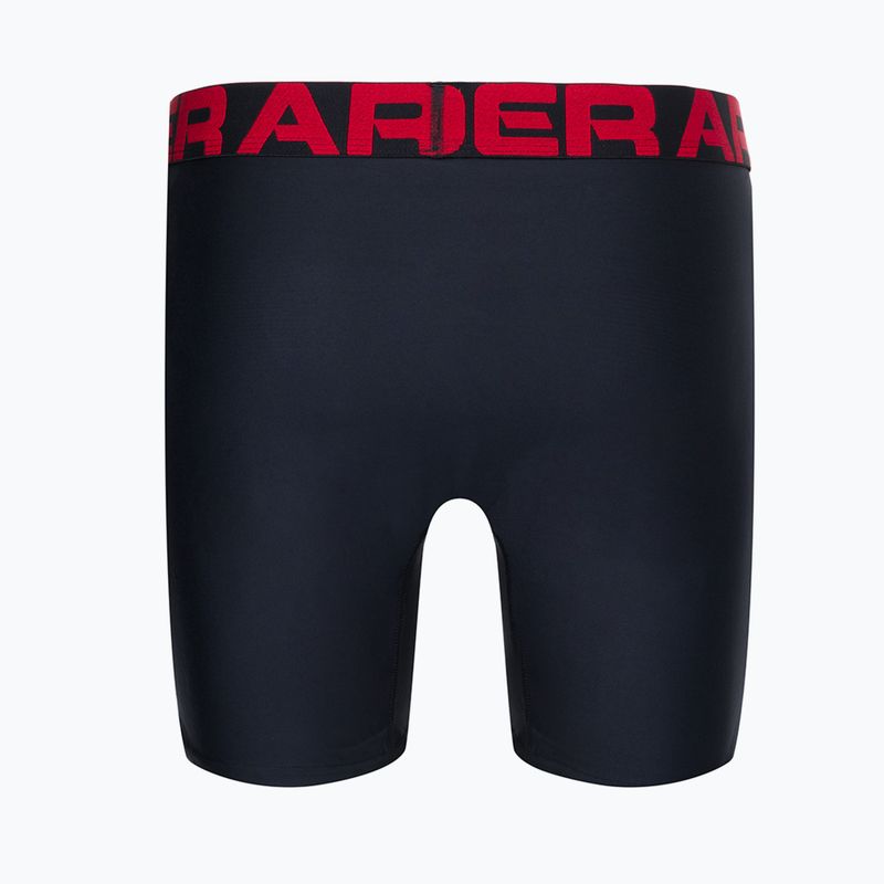 Unter Armour Herren Boxershorts Ua Tech 6In 2er-Pack rot 1363619-600 3