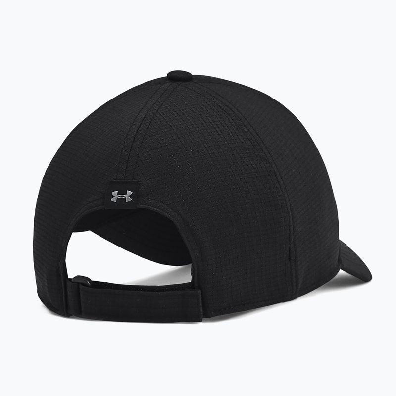 Unter Armour Herren Baseballmütze Isochill Armourvent Adj schwarz/Pitch grau 6