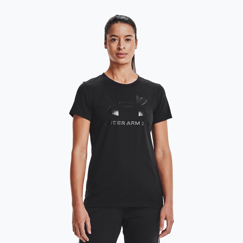 Under Armour Live Sportstyle Graphic schwarz/schwarzes Damen-T-Shirt