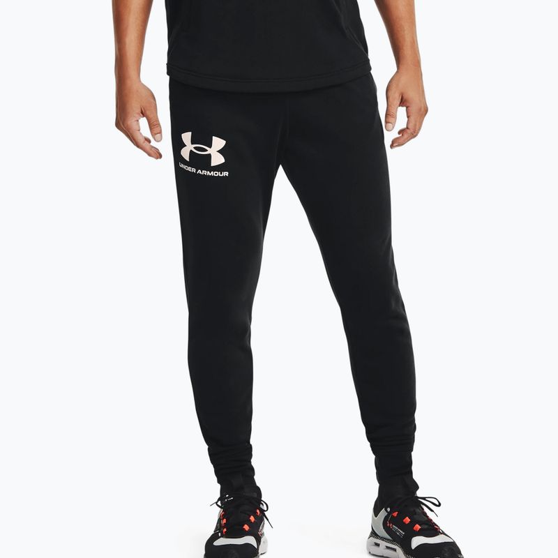 Under Armour Herren Jogginghose Ua Rival Terry Jogger 001 schwarz 1361642-001