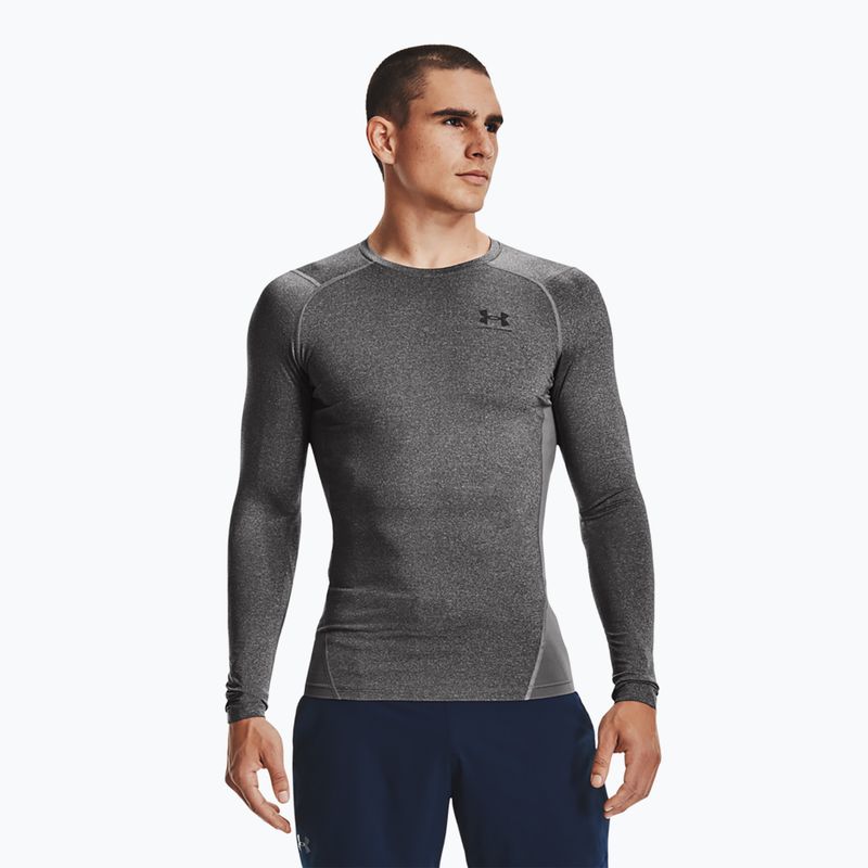 Herren Under Armour HG Armour Comp grau Training Longsleeve 1361524-090