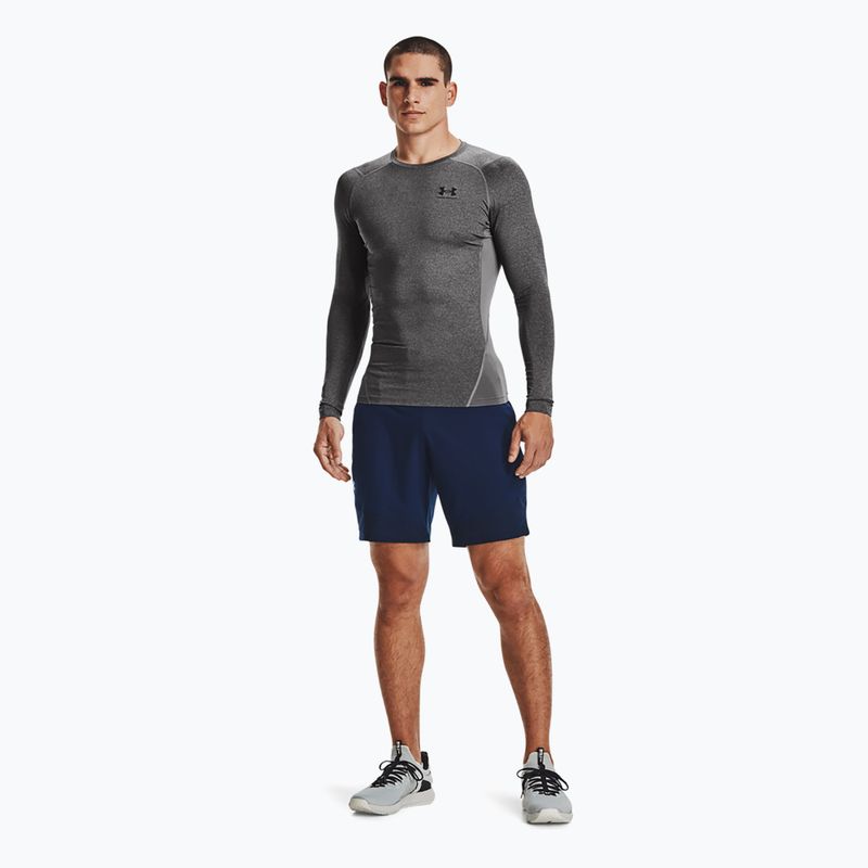 Herren Under Armour HG Armour Comp grau Training Longsleeve 1361524-090 2