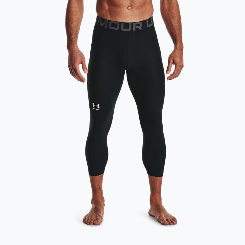 Under Armour Herren Leggings HG Armour 3/4 schwarz/weiß