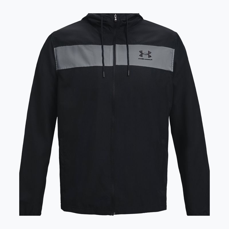 Under Armour Sportstyle Windbreaker Herren Trainingsjacke schwarz 1361621 4