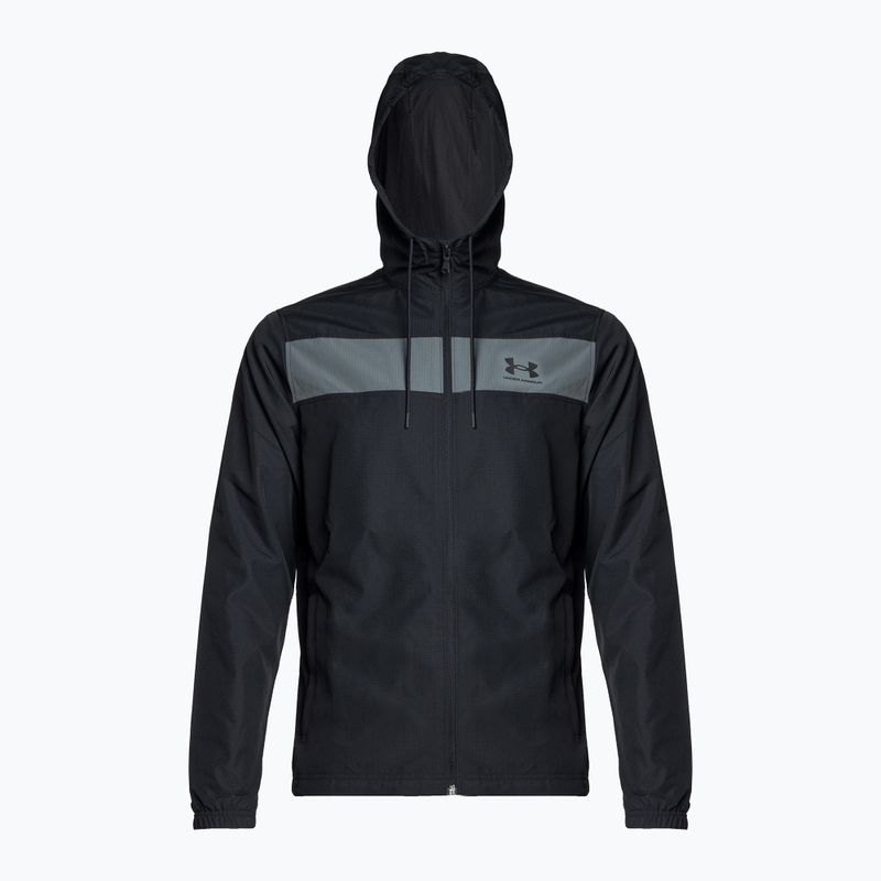 Under Armour Sportstyle Windbreaker Herren Trainingsjacke schwarz 1361621