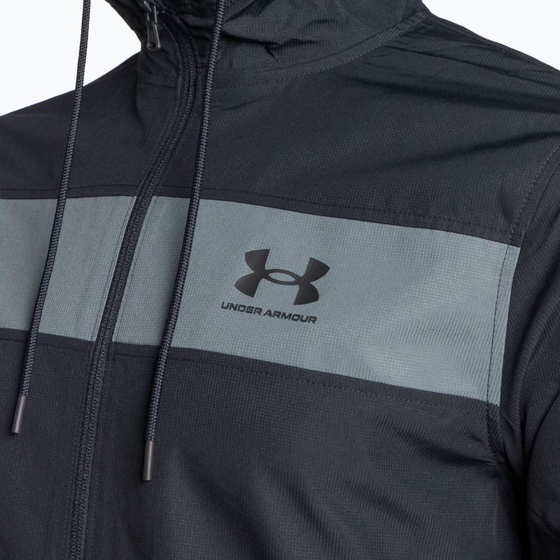 Under Armour Sportstyle Windbreaker Herren Trainingsjacke schwarz 1361621 3